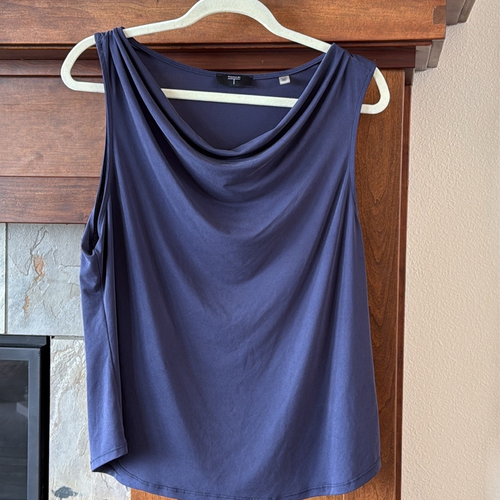 Tahari Soft Scoop Neck Sleeveless Tank Top